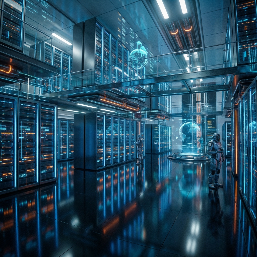 Data Center Server Room